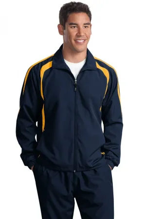 Sport-Tek Men's Colorblock Raglan Windbreaker Jacket