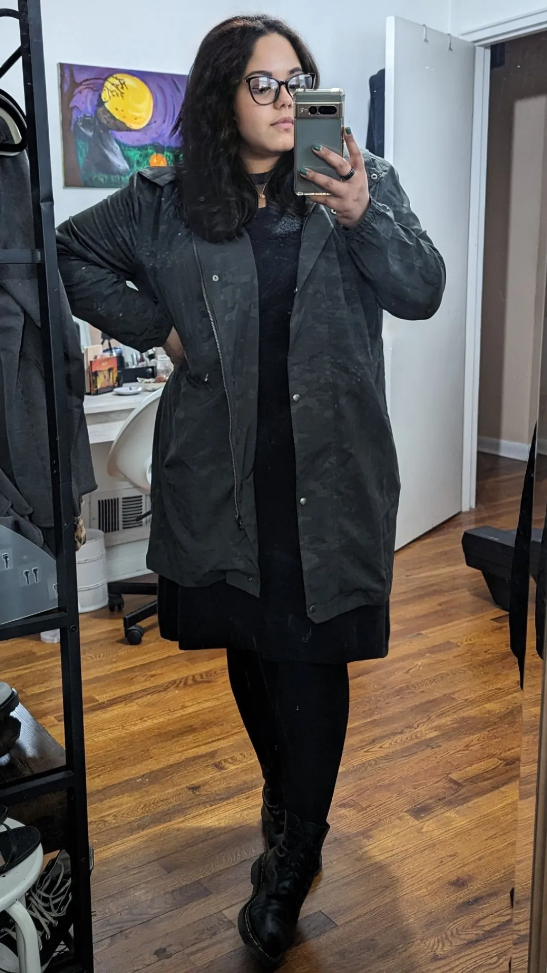 Spring Stowaway Longline Jacket