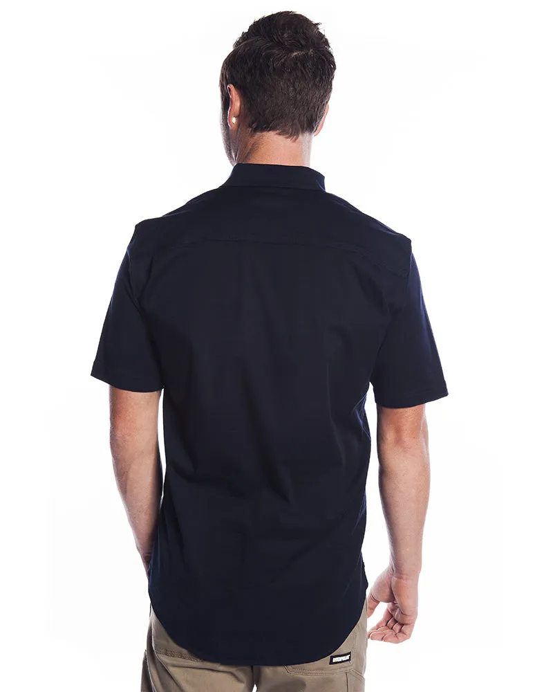 SSH-1 Stretch Work Shirt SS - Navy