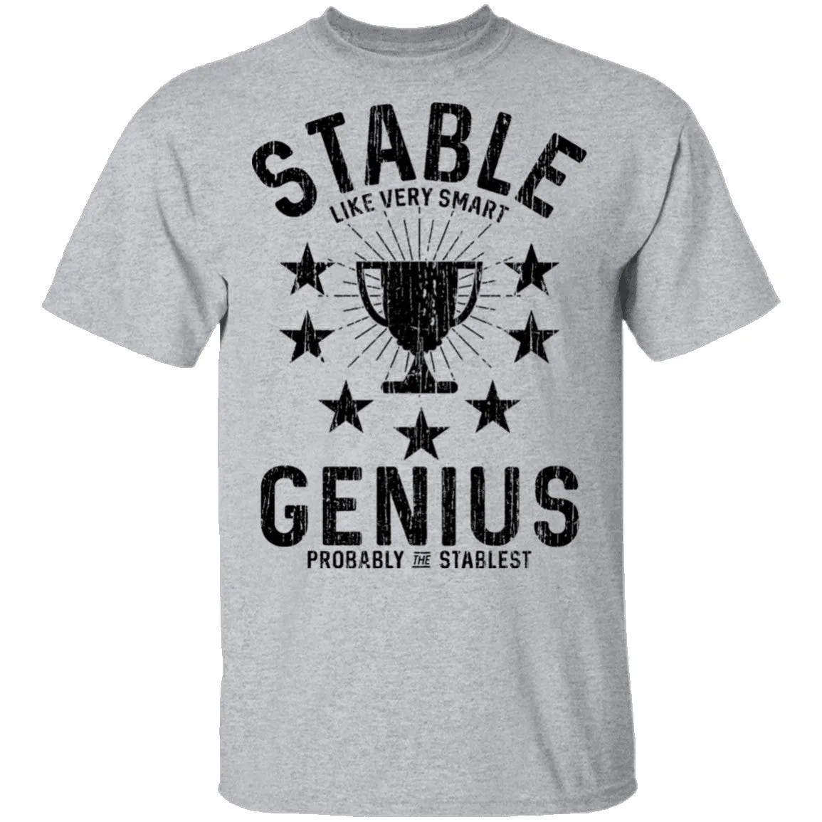 Stable Like Very Smart Genius T-Shirt