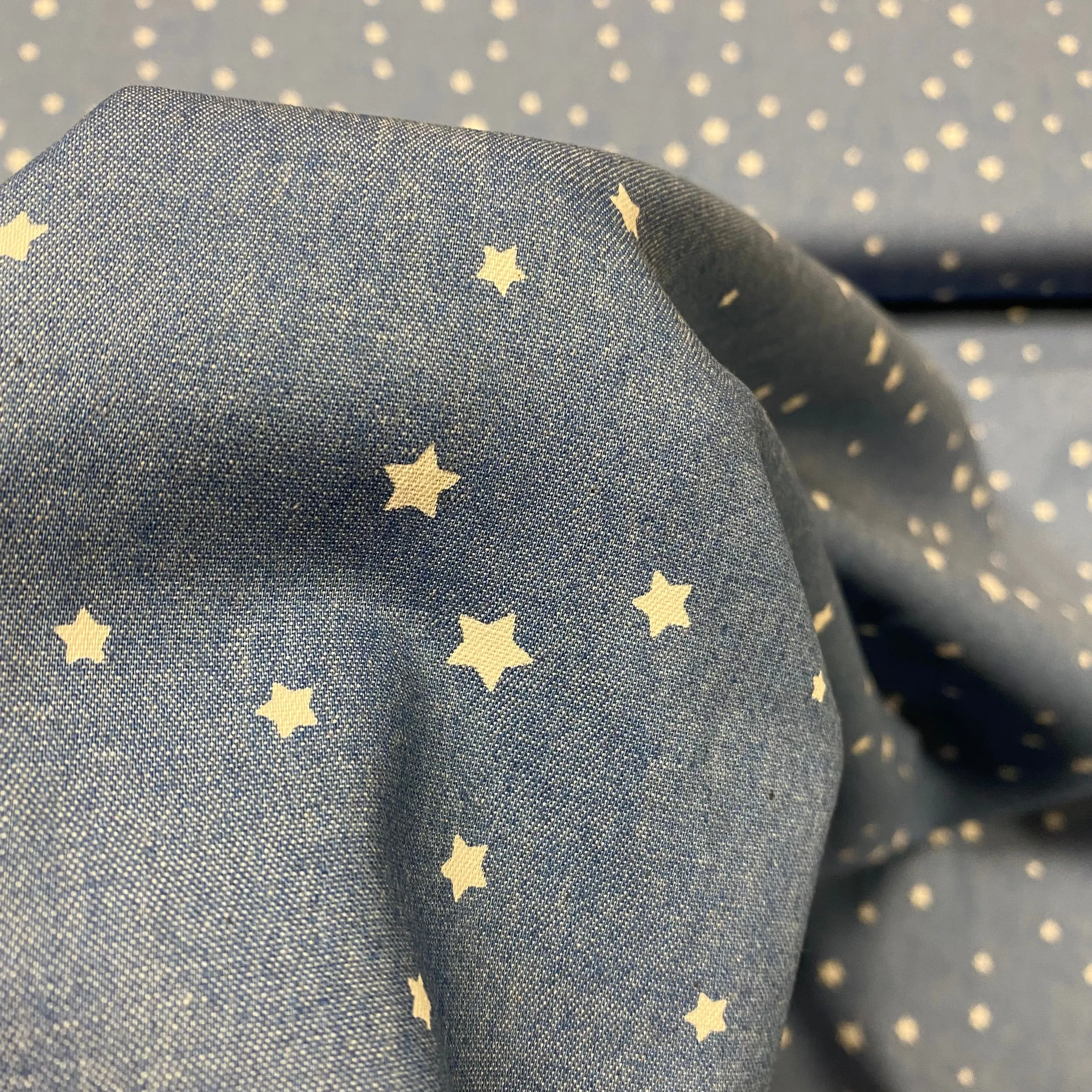 Star Chambray - Denim Blue
