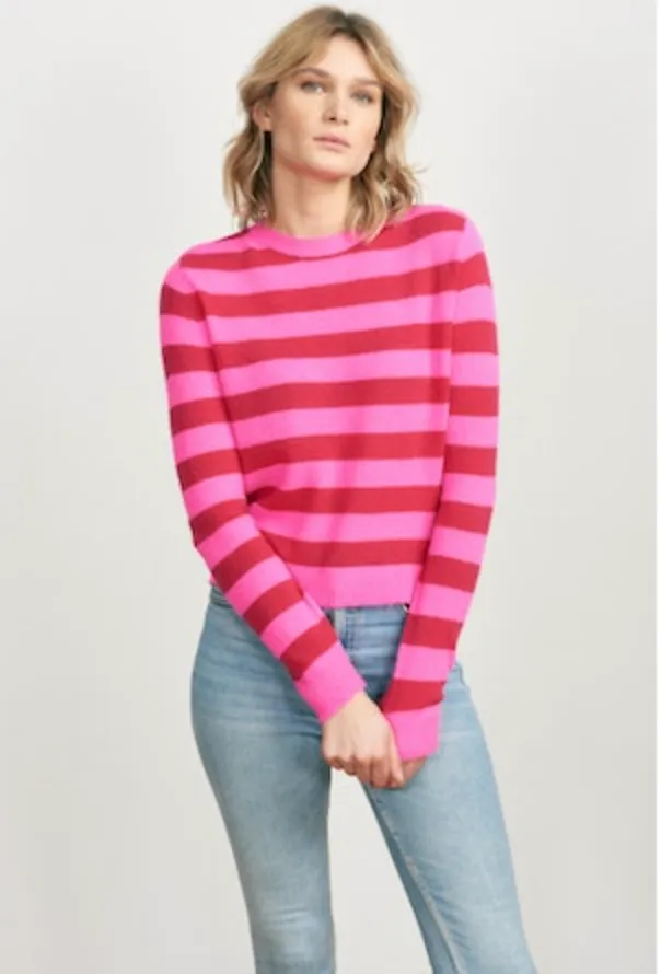 Stripe Crew Sweater