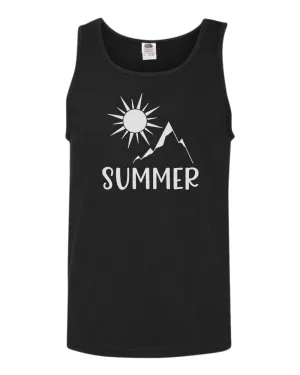 Sun set summer tank top, summer tank top, beach party tank top