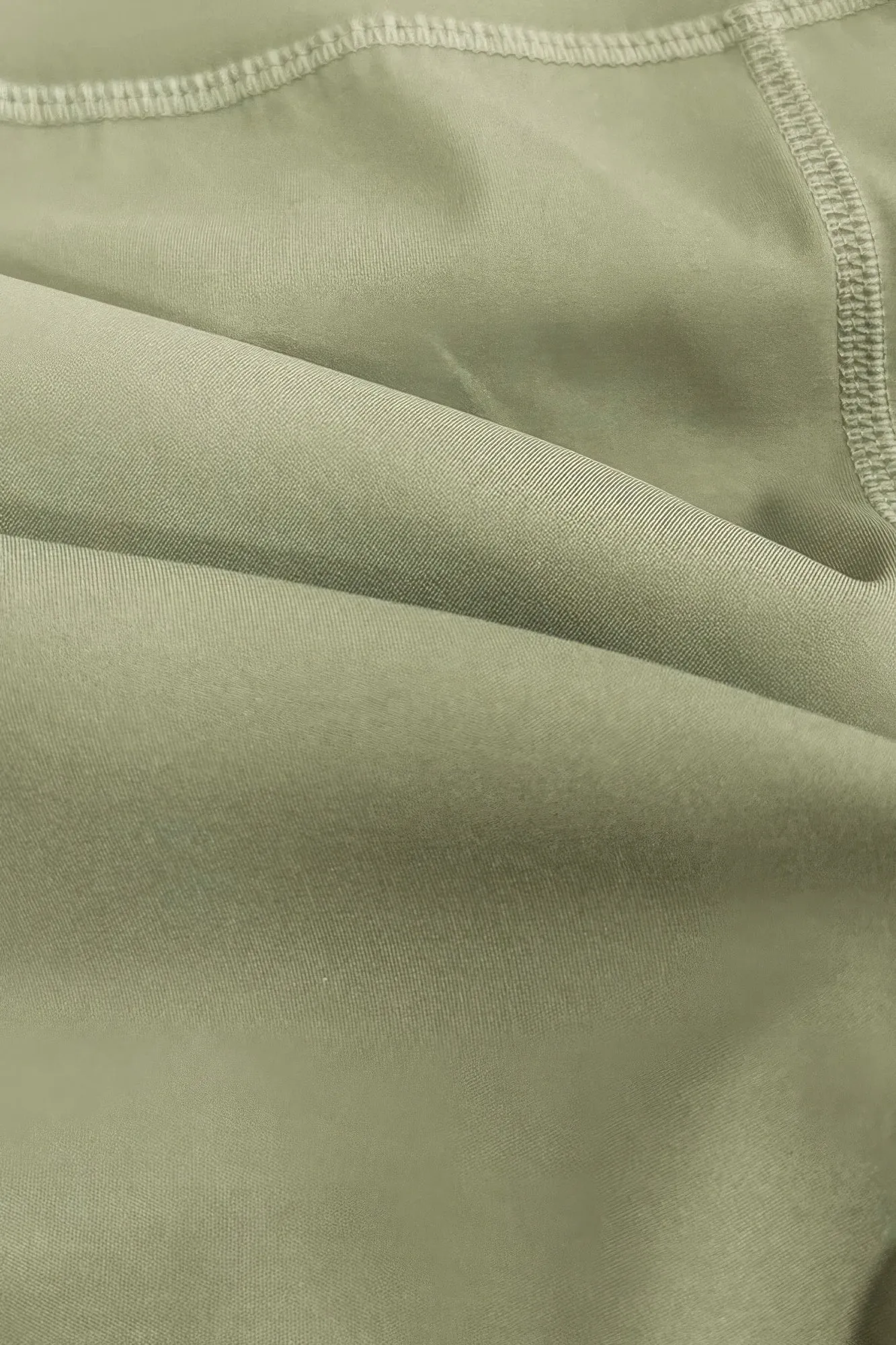 Super High Waist Premium Green Yoga Flare Pants