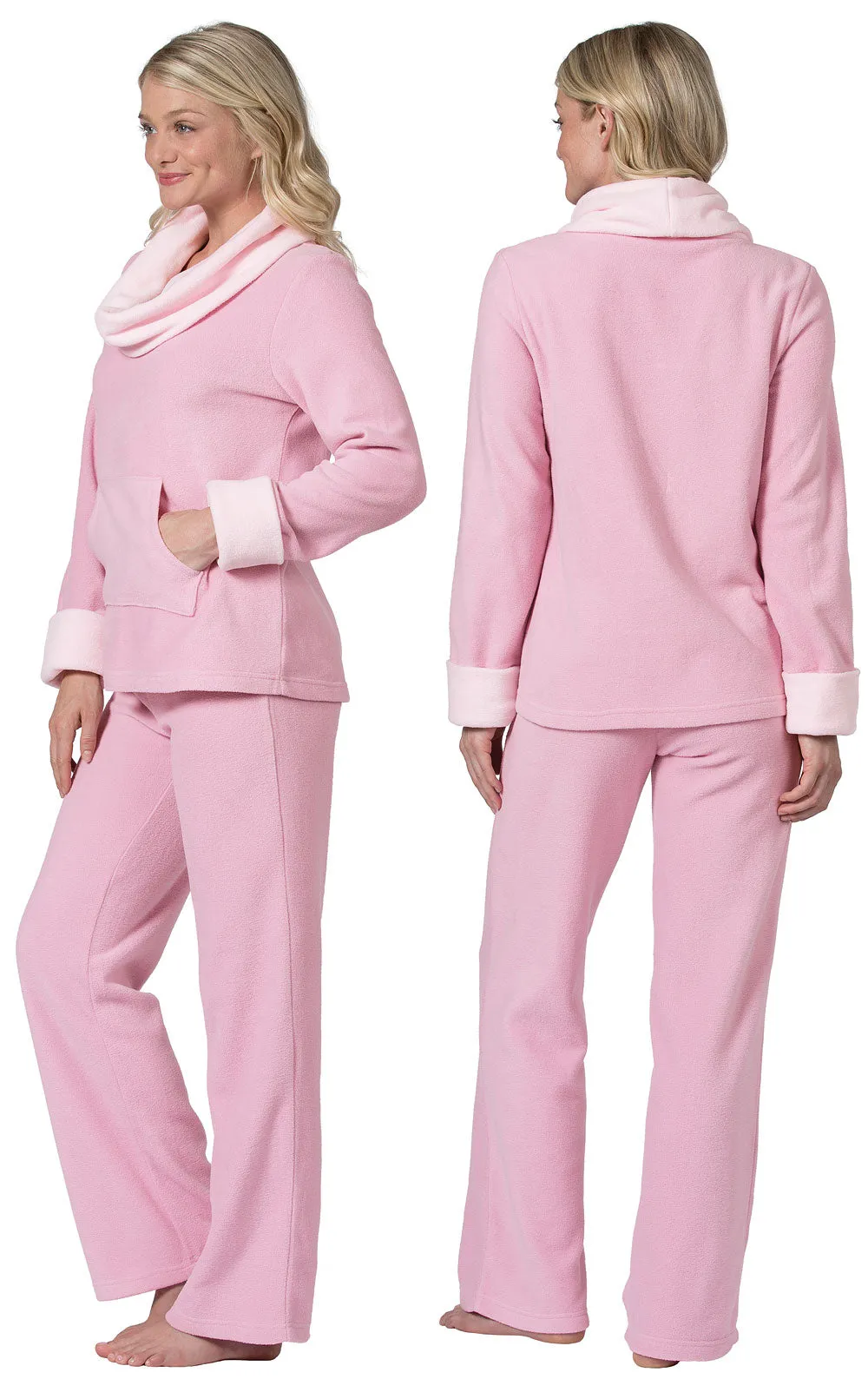 Super Soft Cowl-Neck Pajamas