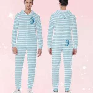 Sweet Lil Seahorse Hooded Pajamas