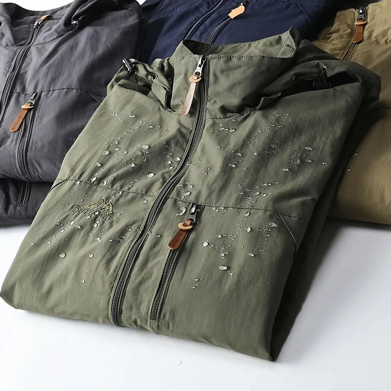 Tactical Windbreaker Jacket: Waterproof Outdoor Gear