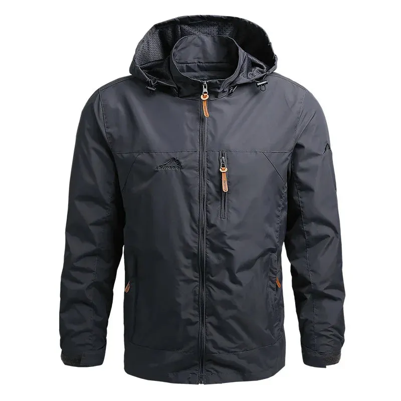 Tactical Windbreaker Jacket: Waterproof Outdoor Gear