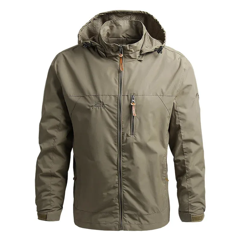 Tactical Windbreaker Jacket: Waterproof Outdoor Gear