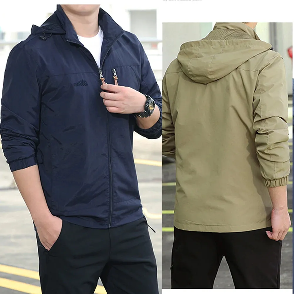 Tactical Windbreaker Jacket: Waterproof Outdoor Gear