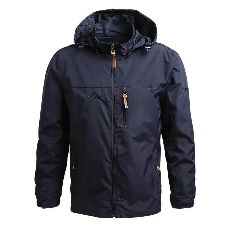 Tactical Windbreaker Jacket: Waterproof Outdoor Gear