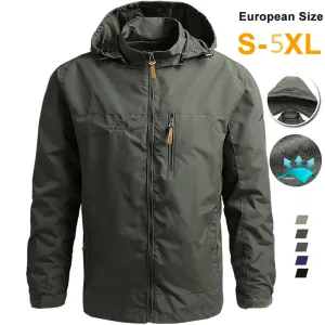 Tactical Windbreaker Jacket: Waterproof Outdoor Gear