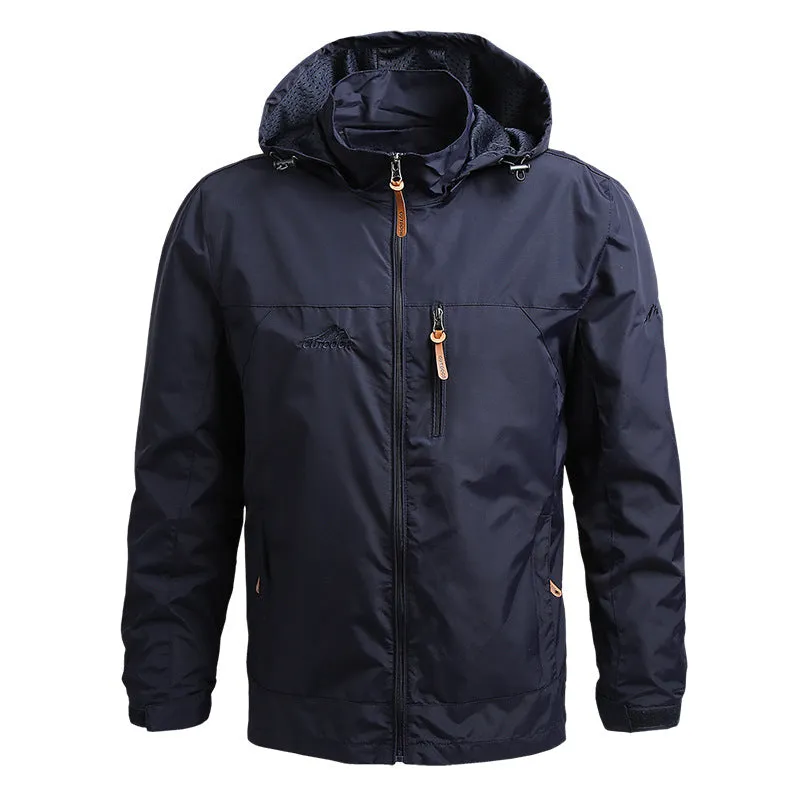 Tactical Windbreaker Jacket: Waterproof Outdoor Gear