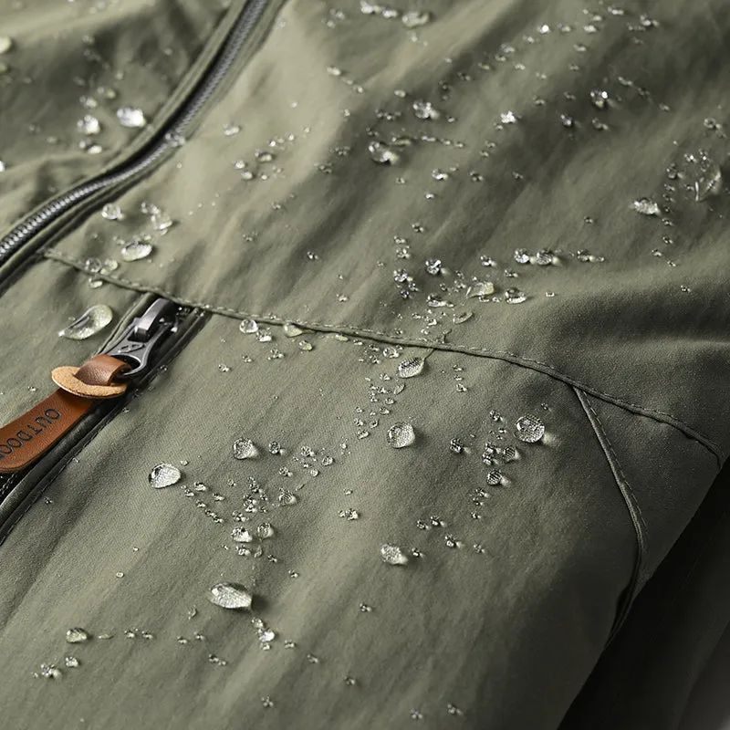 Tactical Windbreaker Jacket: Waterproof Outdoor Gear