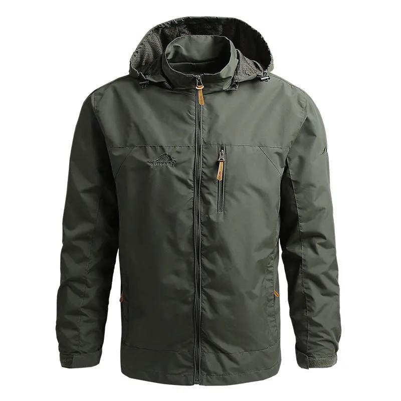 Tactical Windbreaker Jacket: Waterproof Outdoor Gear