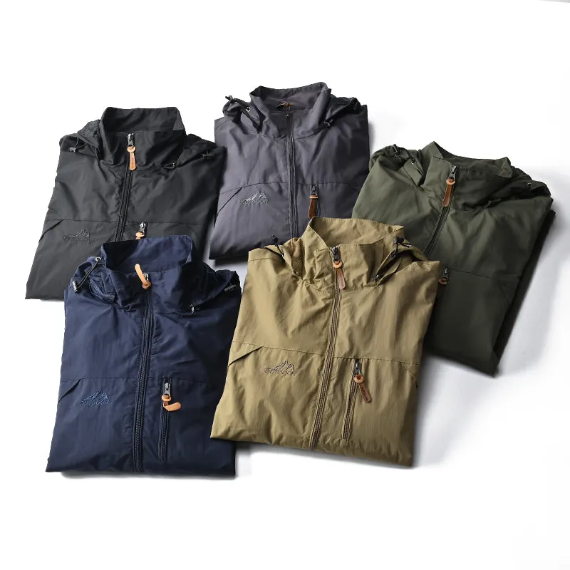 Tactical Windbreaker Jacket: Waterproof Outdoor Gear