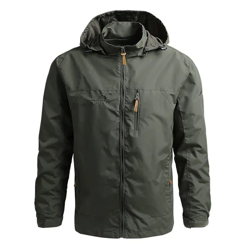 Tactical Windbreaker Jacket: Waterproof Outdoor Gear