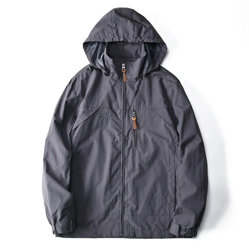 Tactical Windbreaker Jacket: Waterproof Outdoor Gear