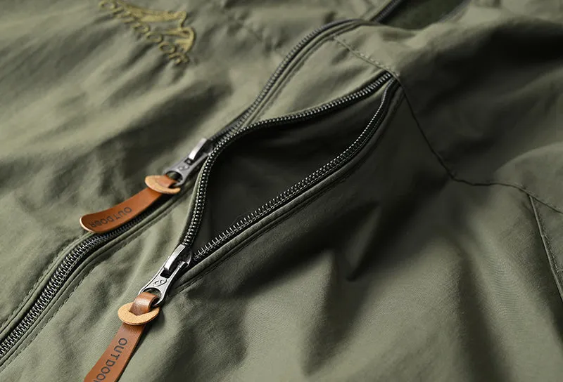 Tactical Windbreaker Jacket: Waterproof Outdoor Gear