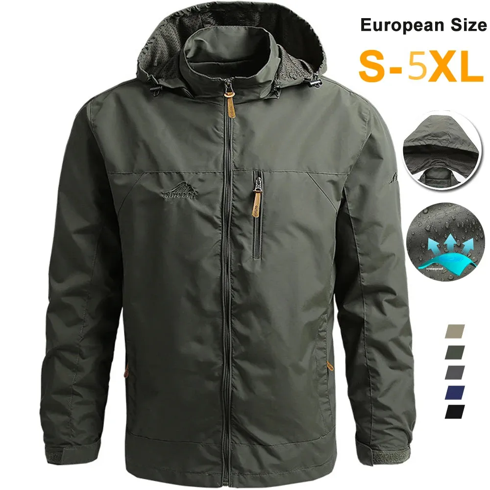Tactical Windbreaker Jacket: Waterproof Outdoor Gear