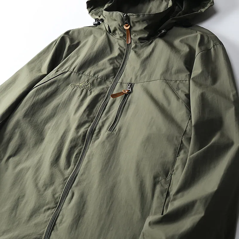 Tactical Windbreaker Jacket: Waterproof Outdoor Gear