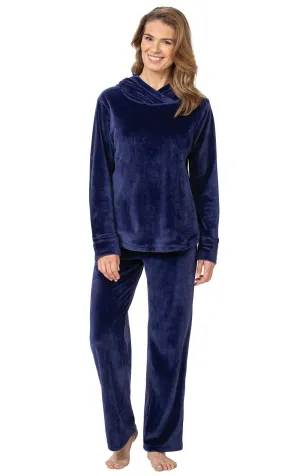 Tempting Touch Pajamas - Navy - Final Sale