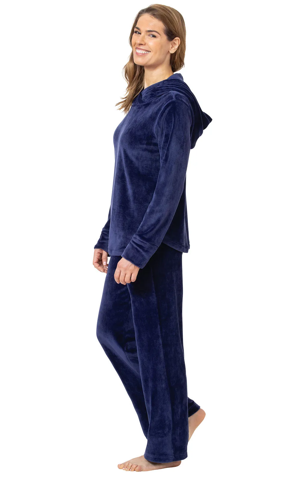 Tempting Touch Pajamas - Navy - Final Sale