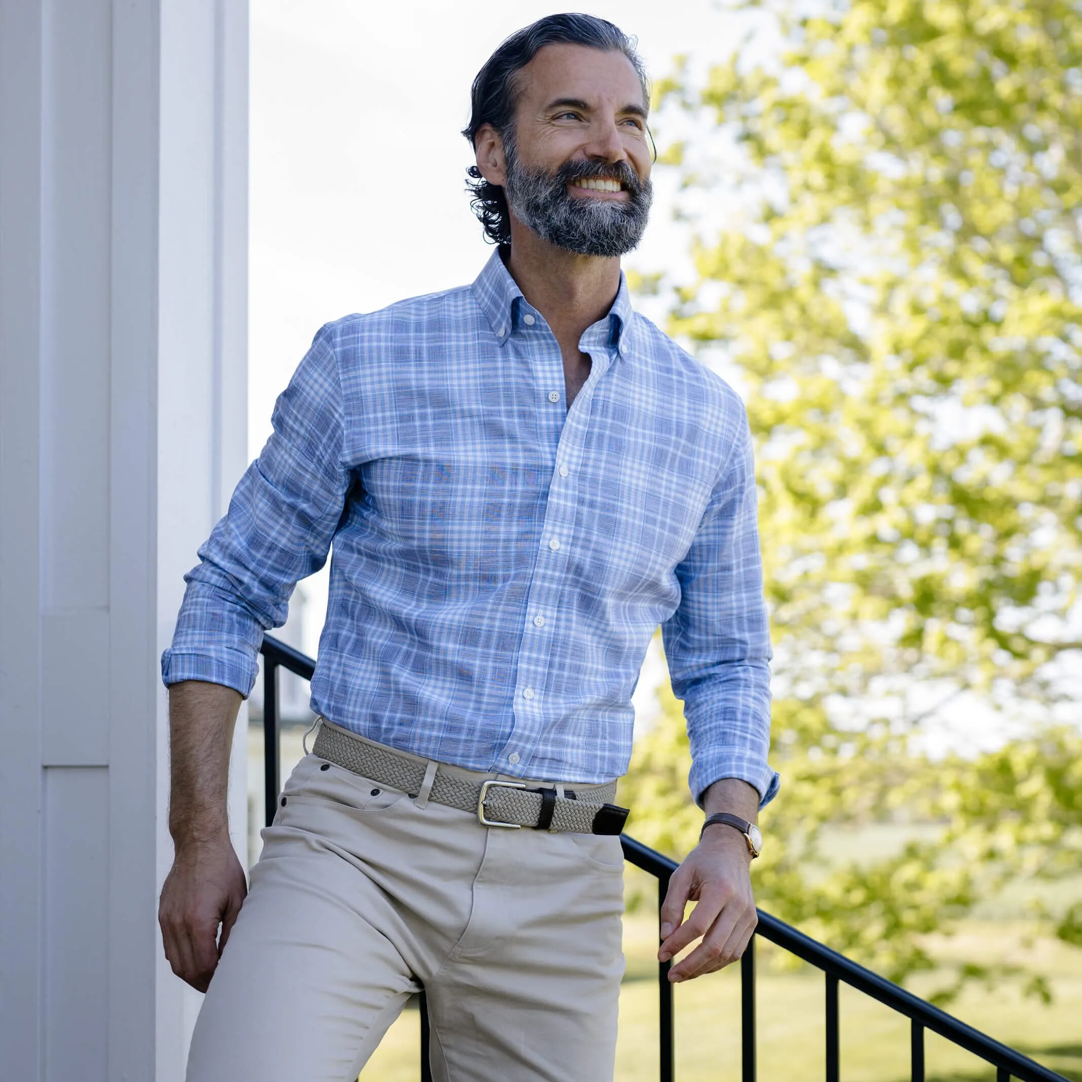 The Albini Carpenter Chambray Custom Shirt
