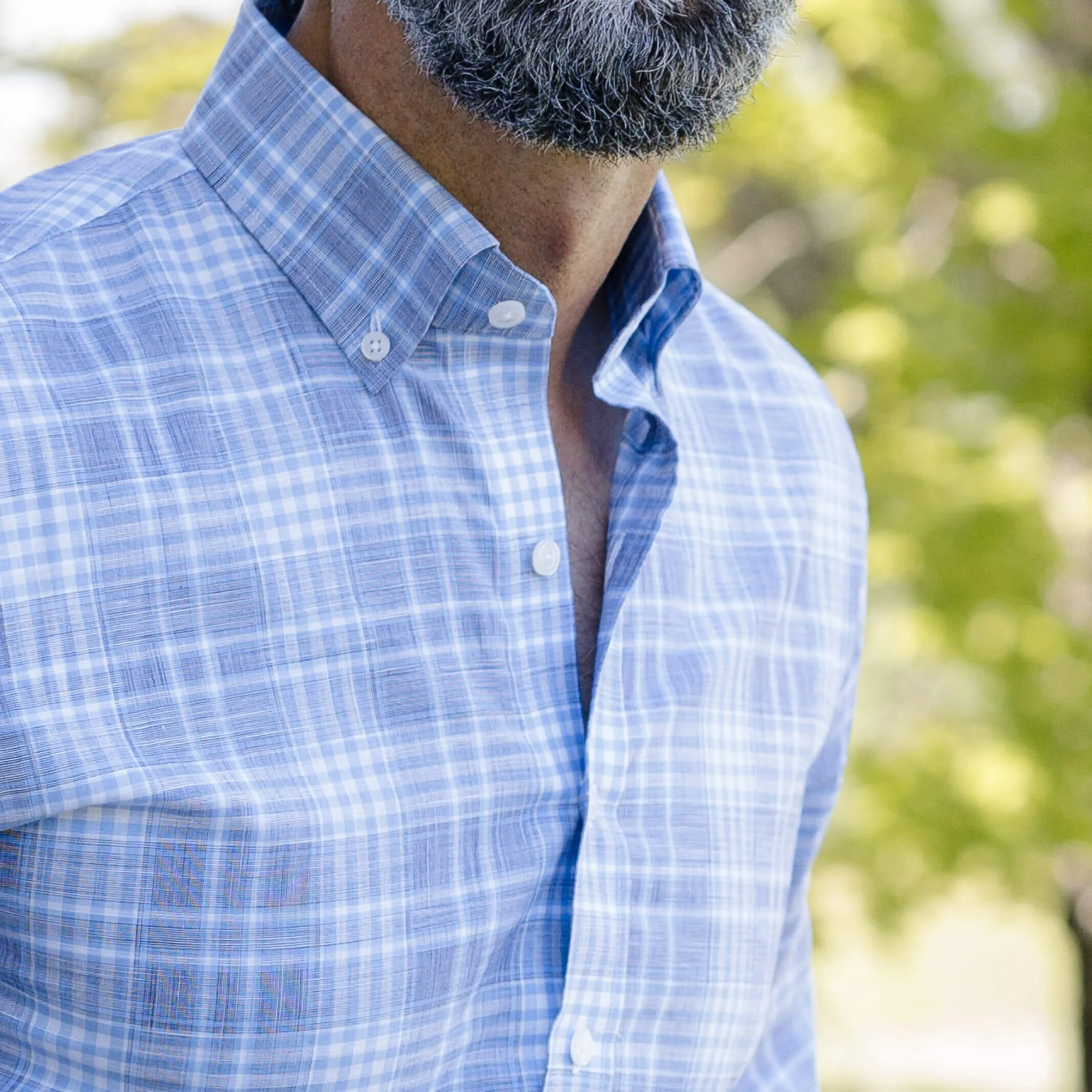 The Albini Carpenter Chambray Custom Shirt