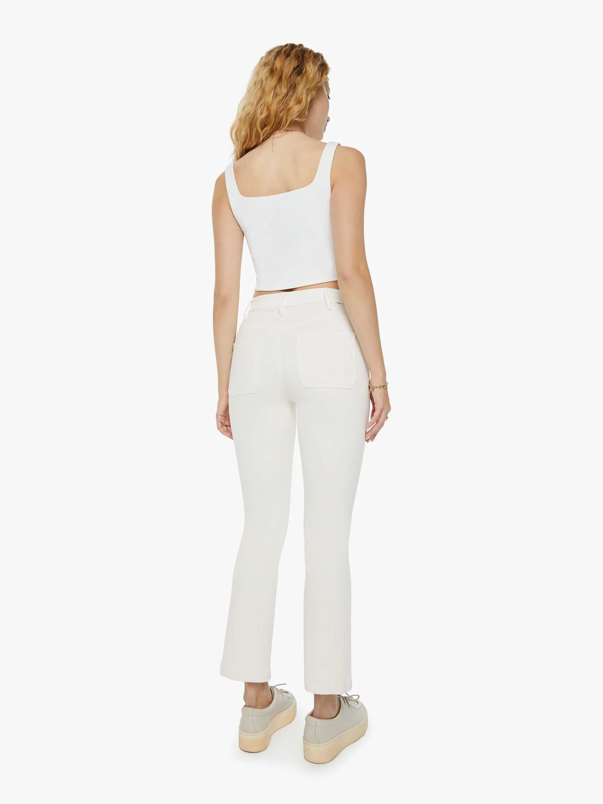 The Hustler Patch Pocket Flood Jean