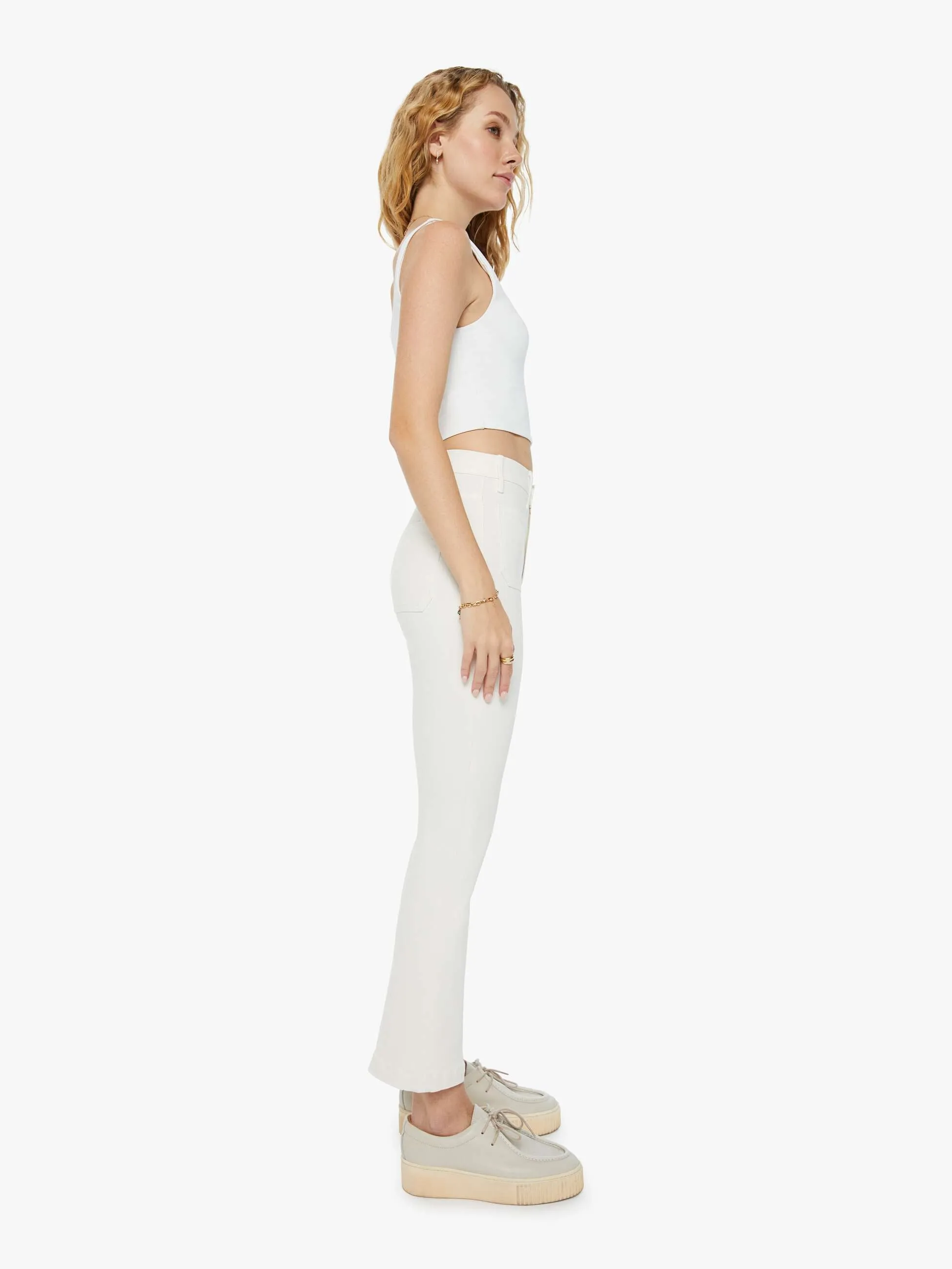 The Hustler Patch Pocket Flood Jean