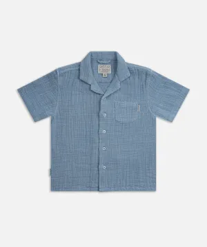 The Indie Seguro S/s Shirt - Light Chambray