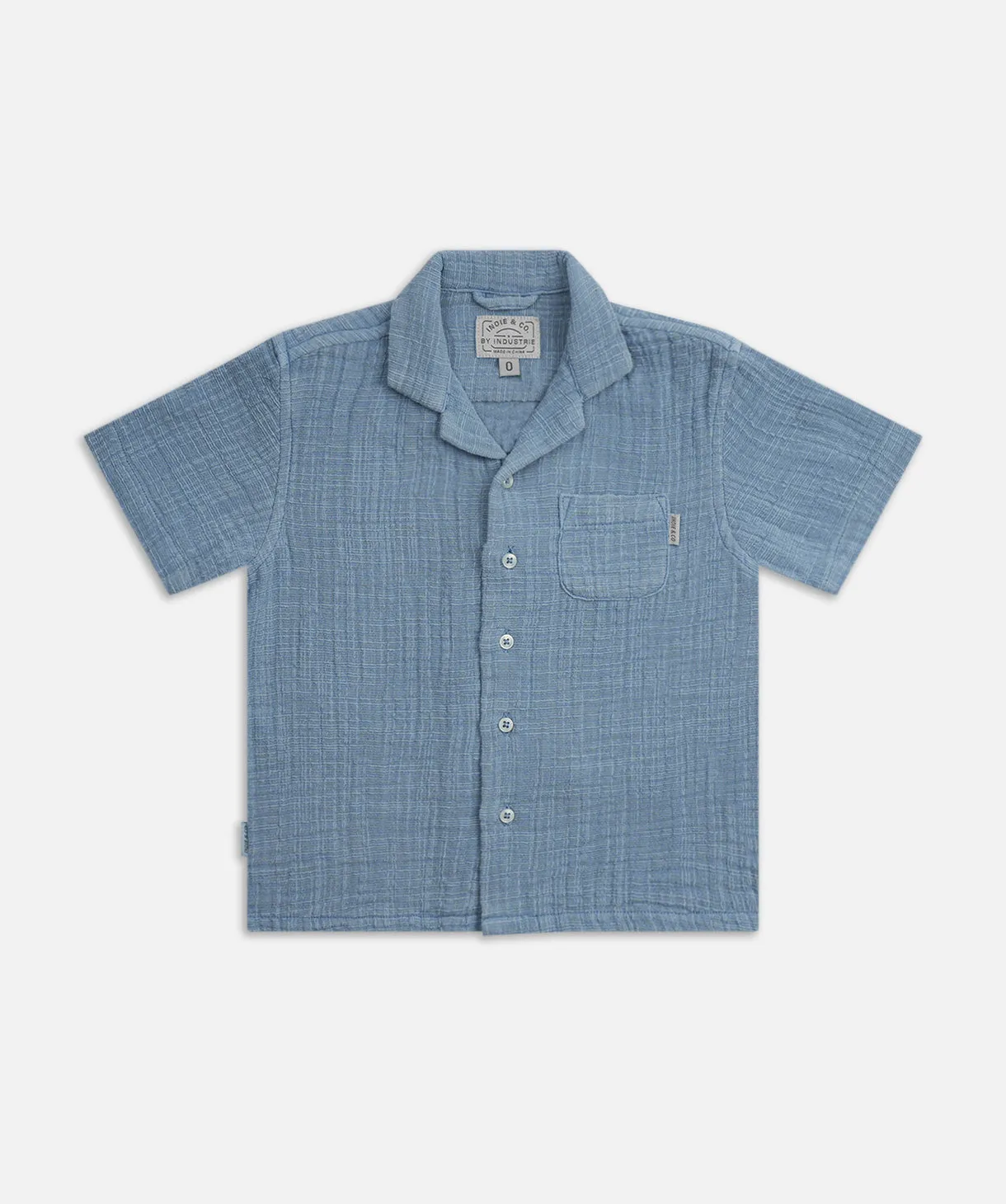The Indie Seguro S/s Shirt - Light Chambray