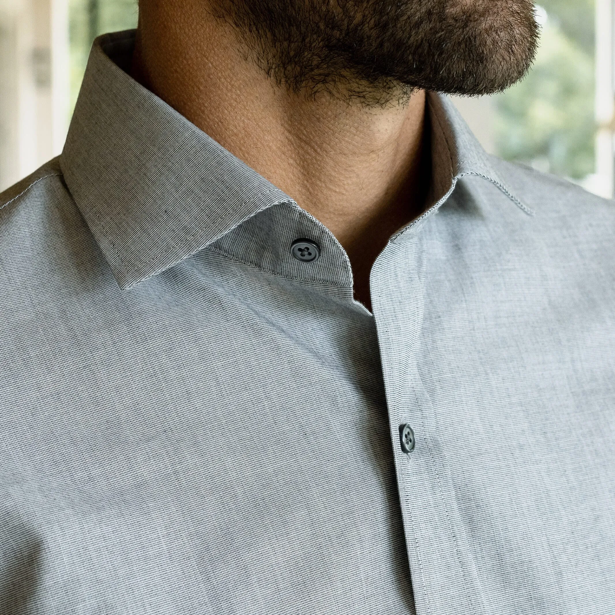 The Light Grey Marne Custom Shirt