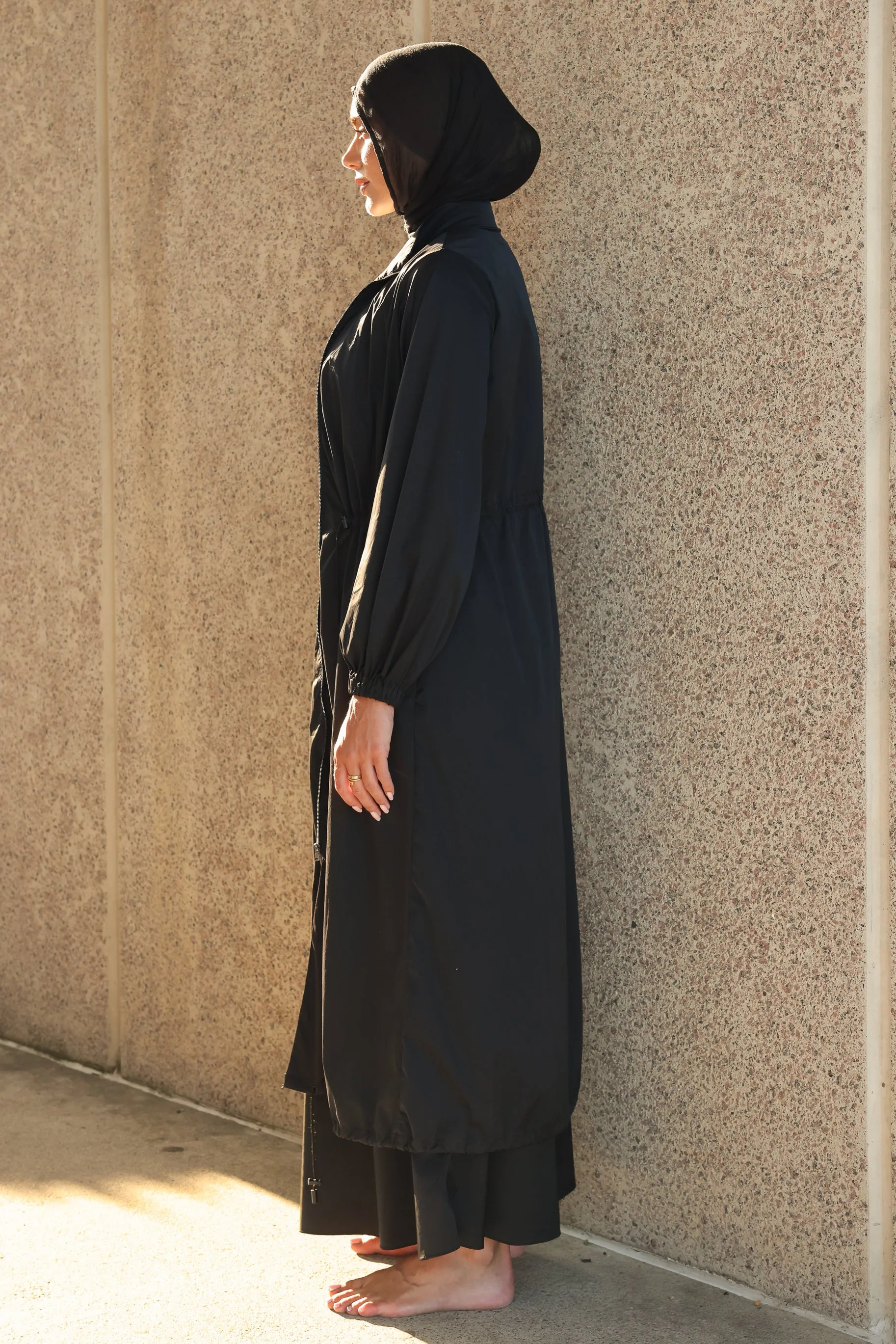 The Lightweight Trench Black (3 weeks)