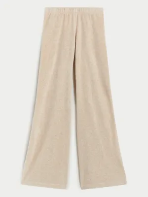 The Lito Low Rise Flare Pants in Velour