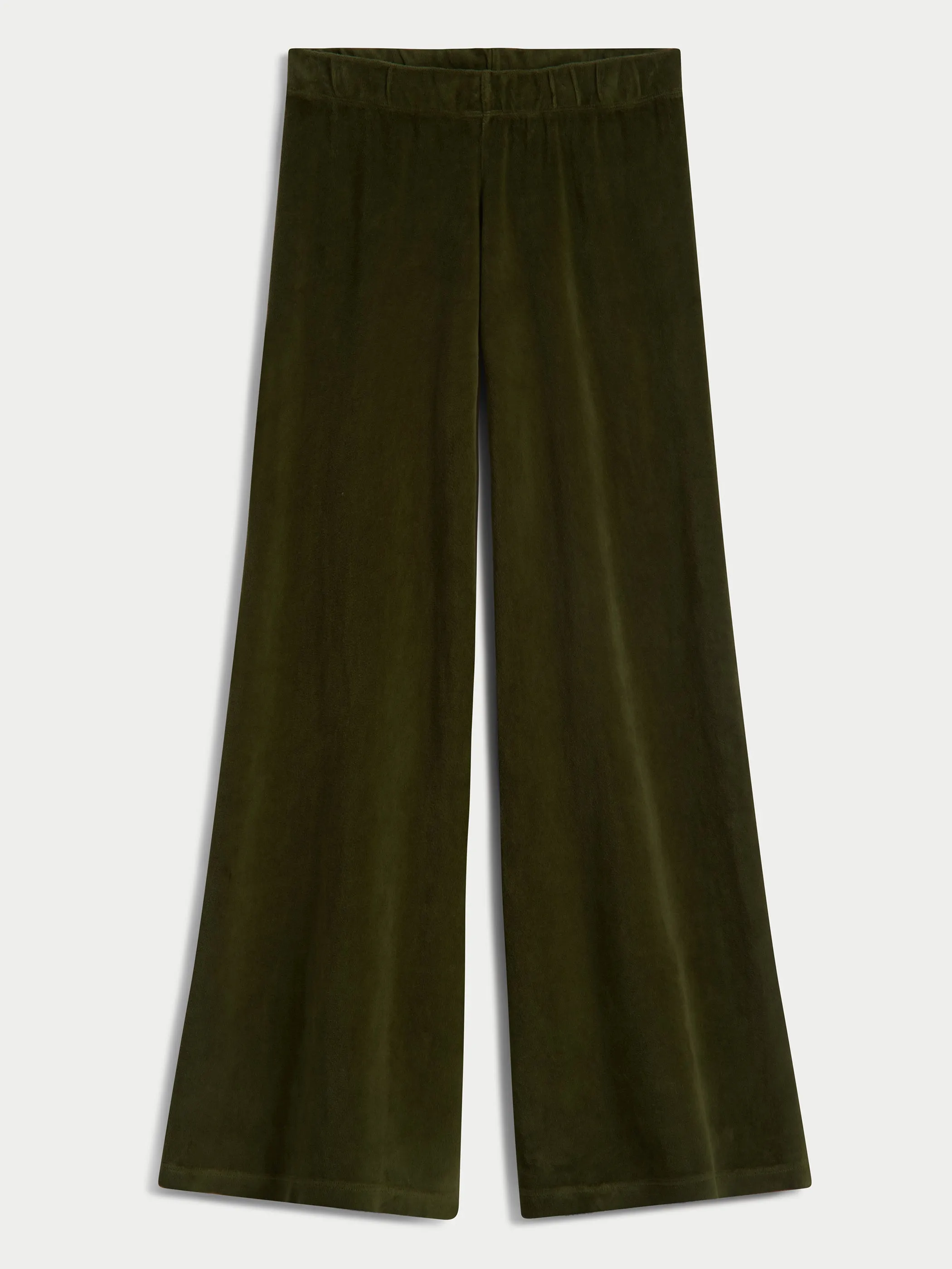 The Lito Low Rise Flare Pants in Velour