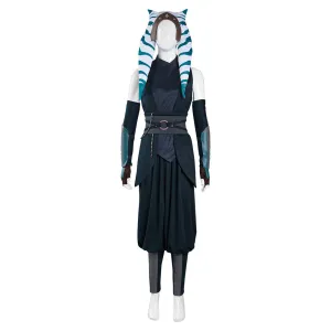 The Mando S2 Halloween Carnival Suit Ahsoka Tano Cosplay Costume Top Pants Outfits