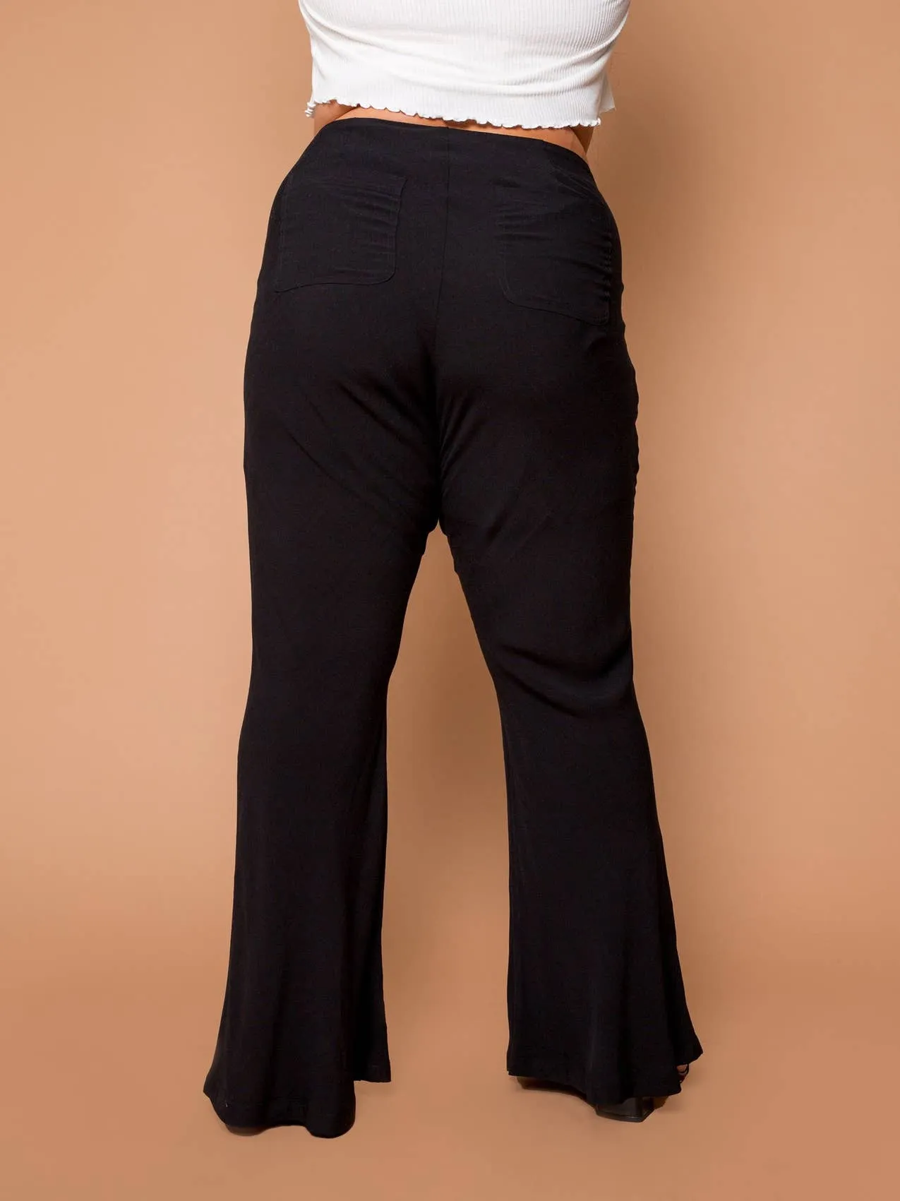 THE Melody  TIED SLIM PANT