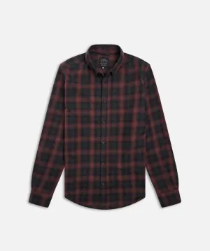 The Rowe Shirt - Burgundy