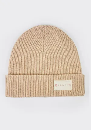 The Sunset Beanie (Merino Wool-Cashmere) – Camel