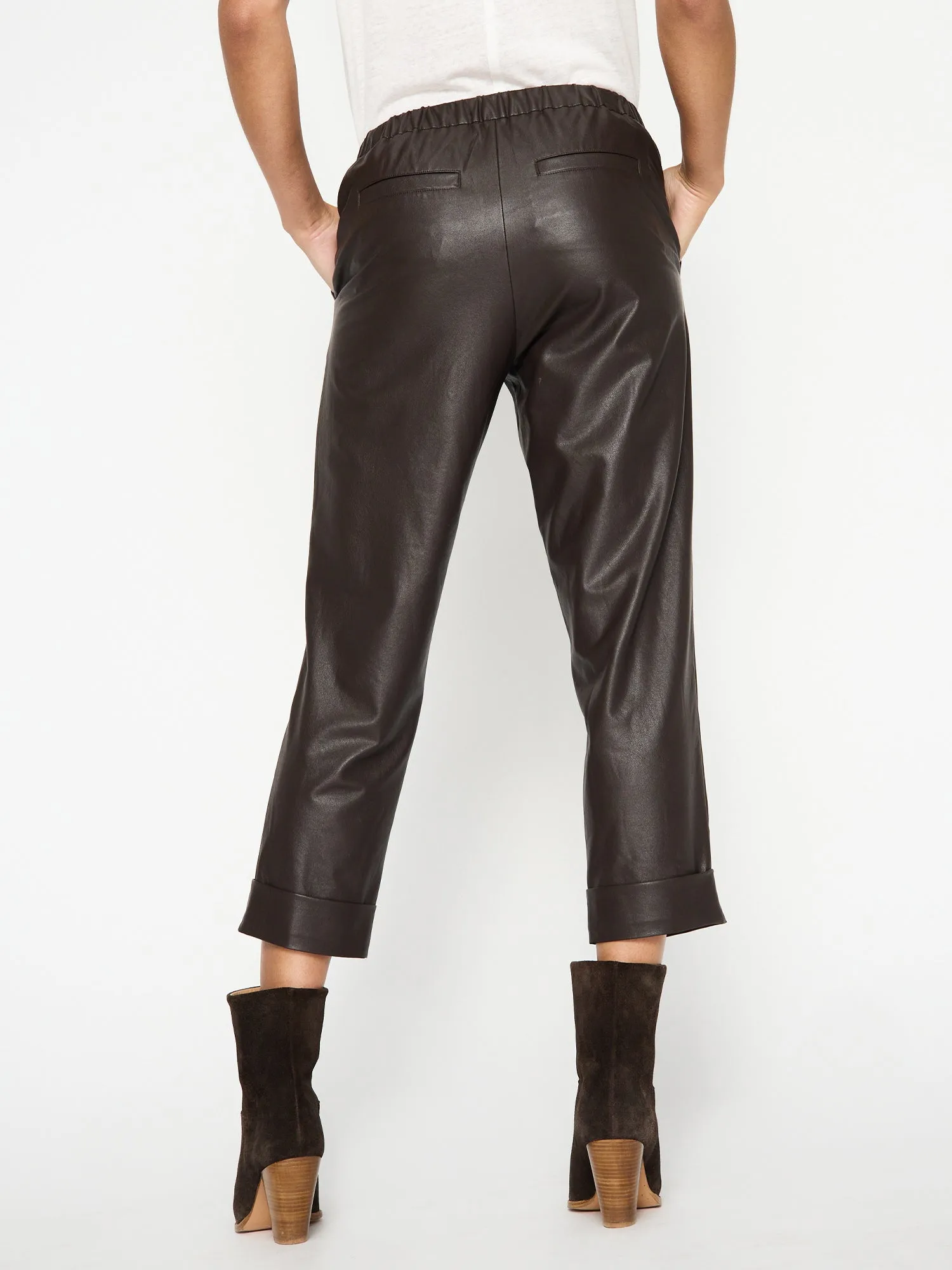 The Westport Vegan Leather Pant