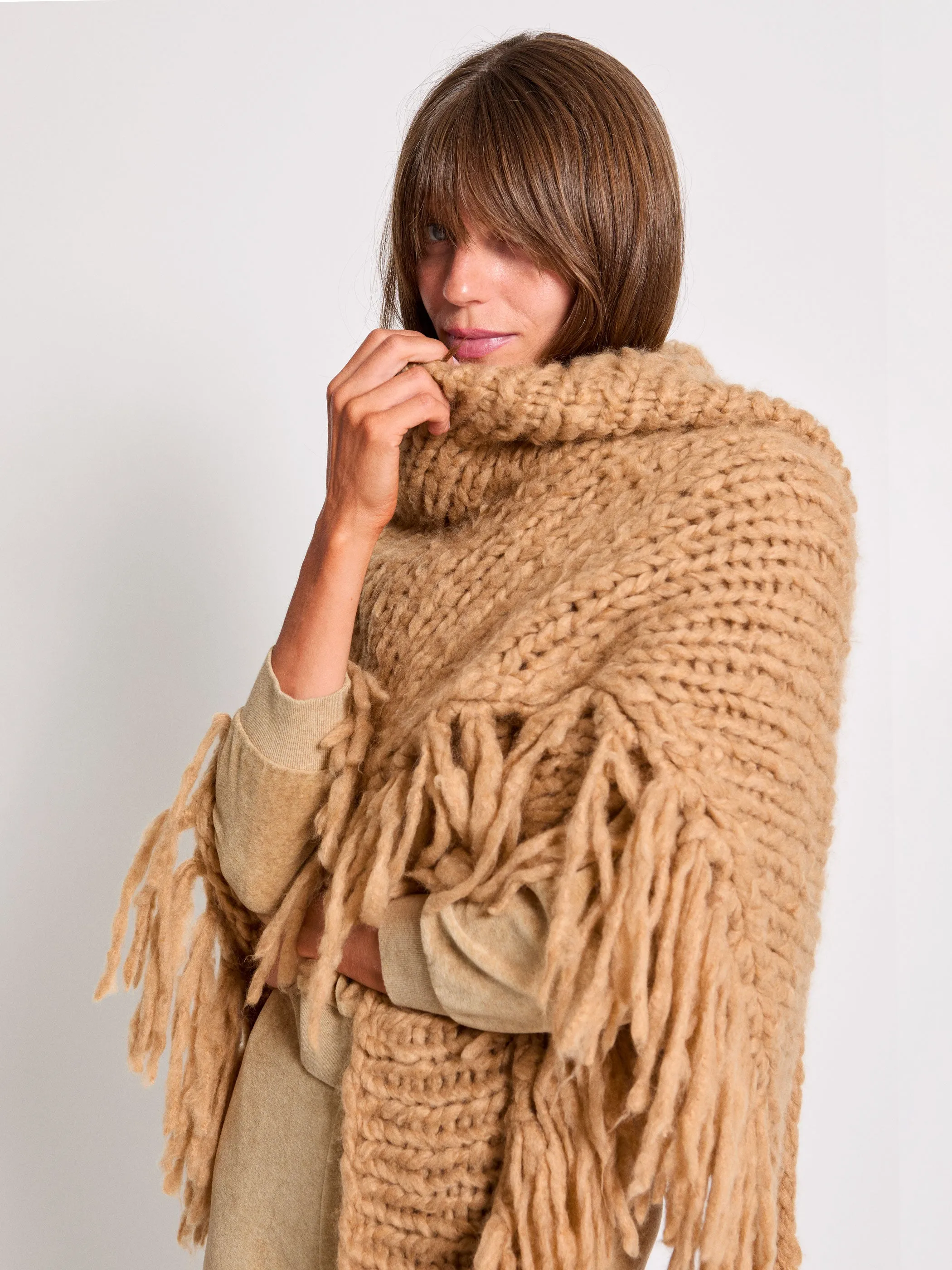 The Zoofka Shawl in Cashmere