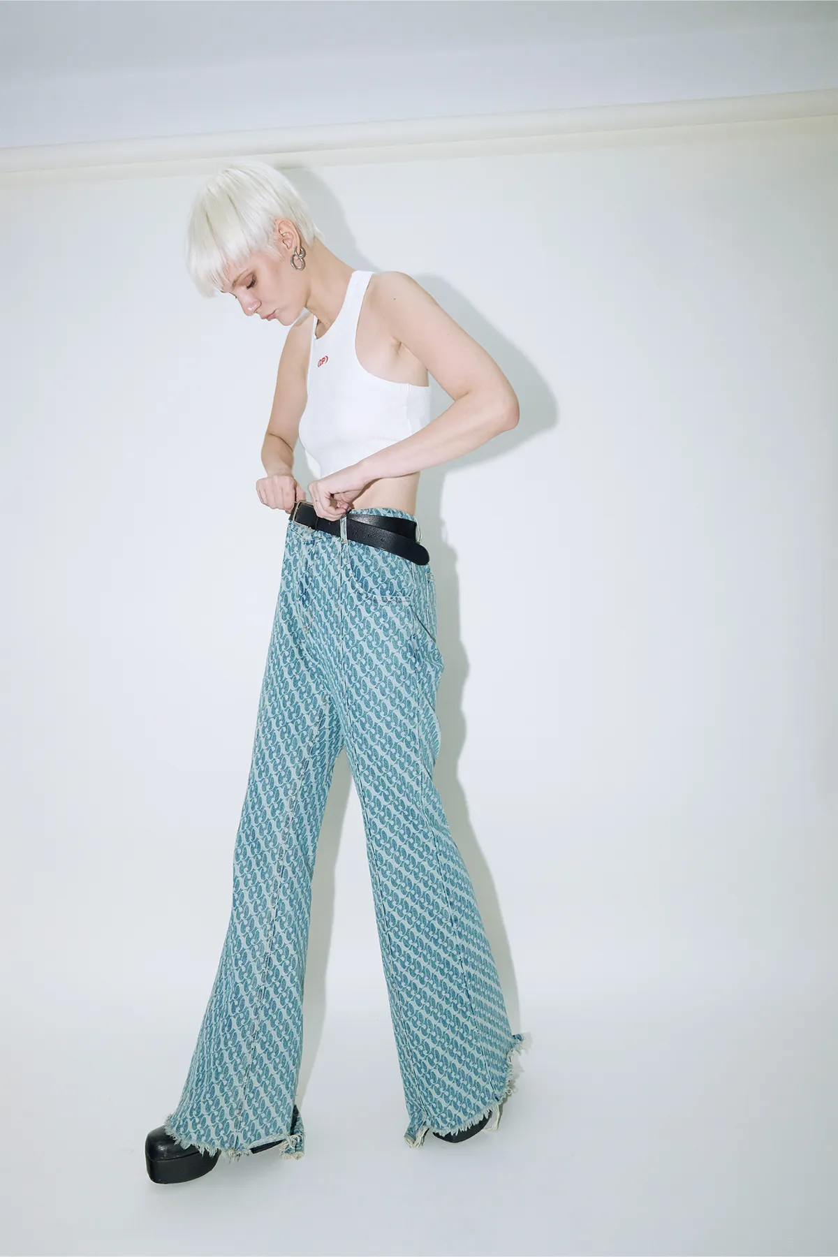 TNT Spell Denim Flare