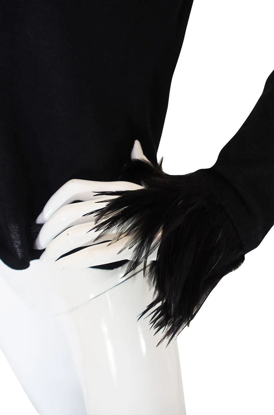 Tom Ford Era Gucci Cashmere & Feather Sweater
