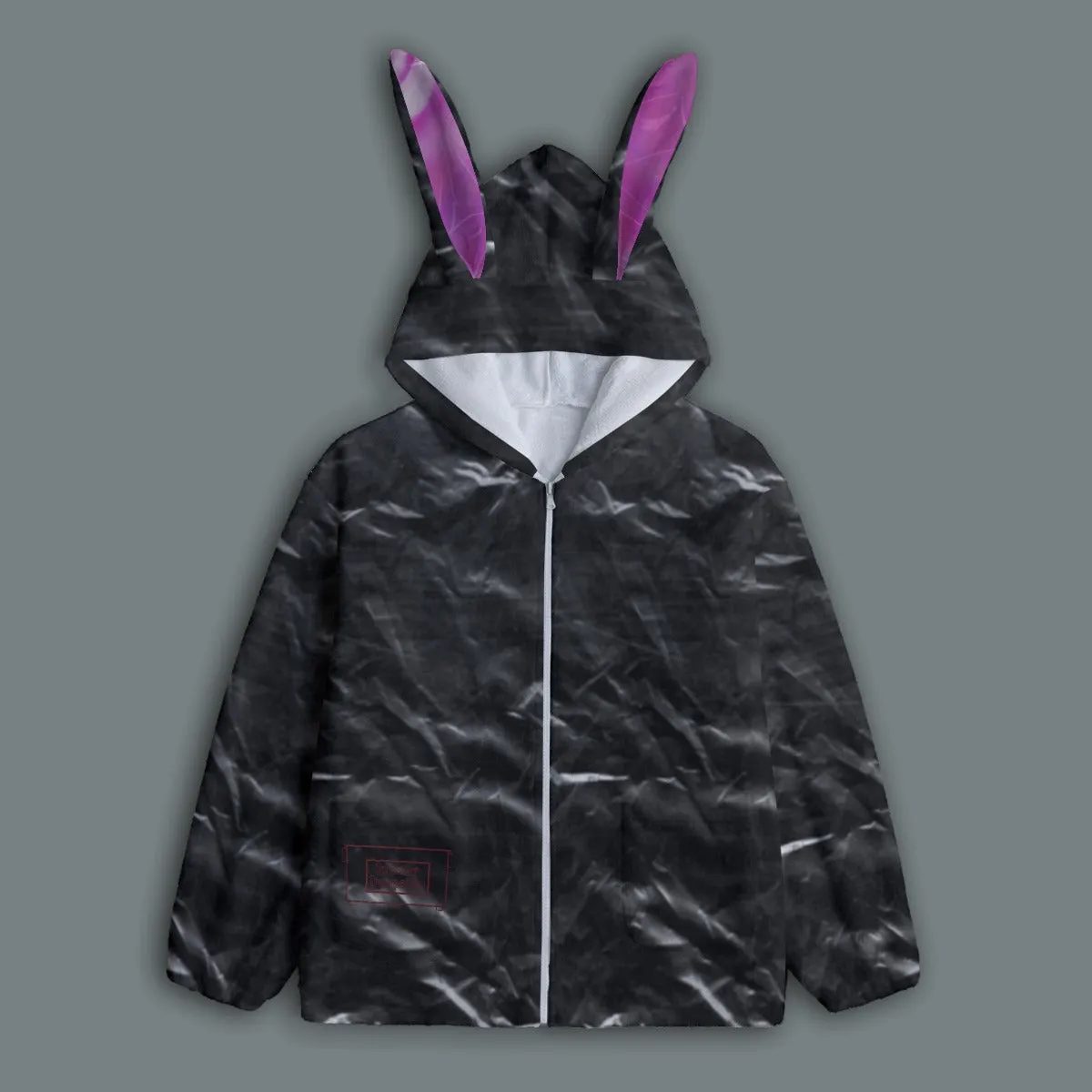 Trashy Bun Bun Plush Hooded Top