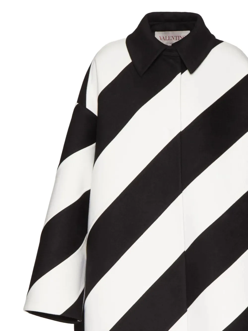 Valentino Compact Strhype Single-Breasted Coat