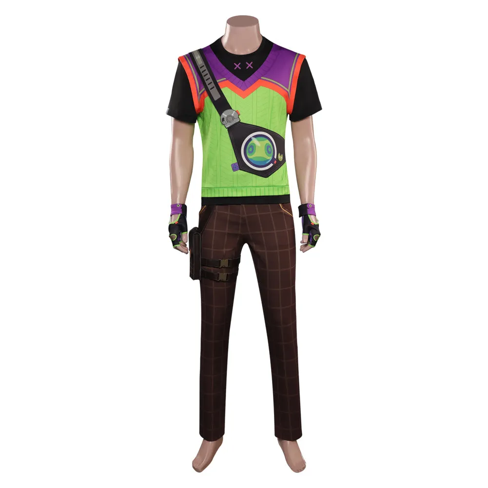 VALORANT-GEKKO Cosplay Costume Outfits Halloween Carnival Party Disguise Suit