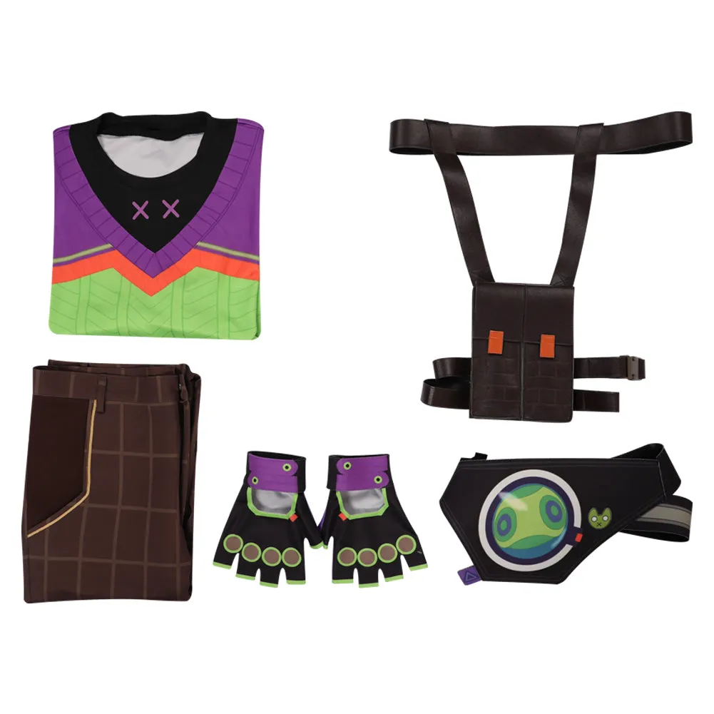 VALORANT-GEKKO Cosplay Costume Outfits Halloween Carnival Party Disguise Suit