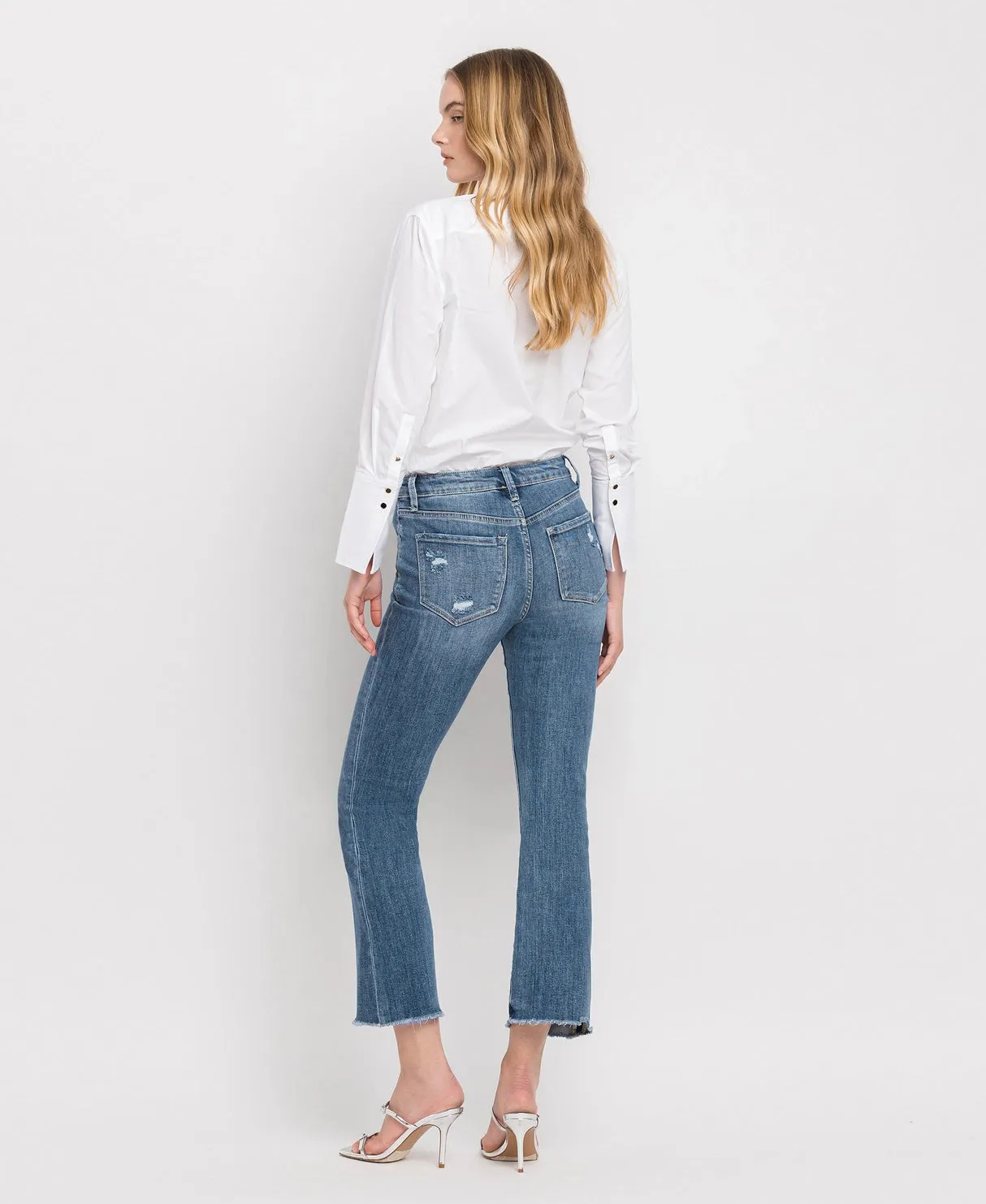 Virtuous High Rise Kick Flare